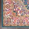 Homeroots 5 x 7 ft. Teal & Pink Medallion Area Rug 385503 - alternate 4